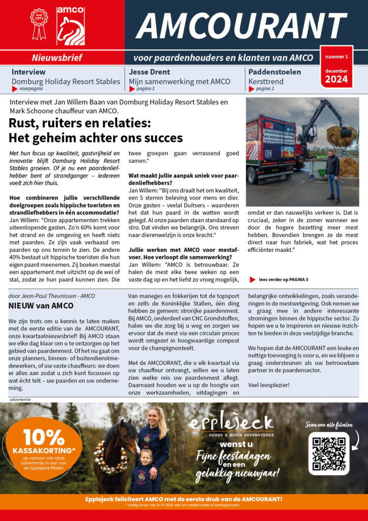 AMCOURANT 1e editie december 2024