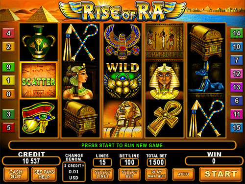 Rise of Ra EGT Klaver Casino