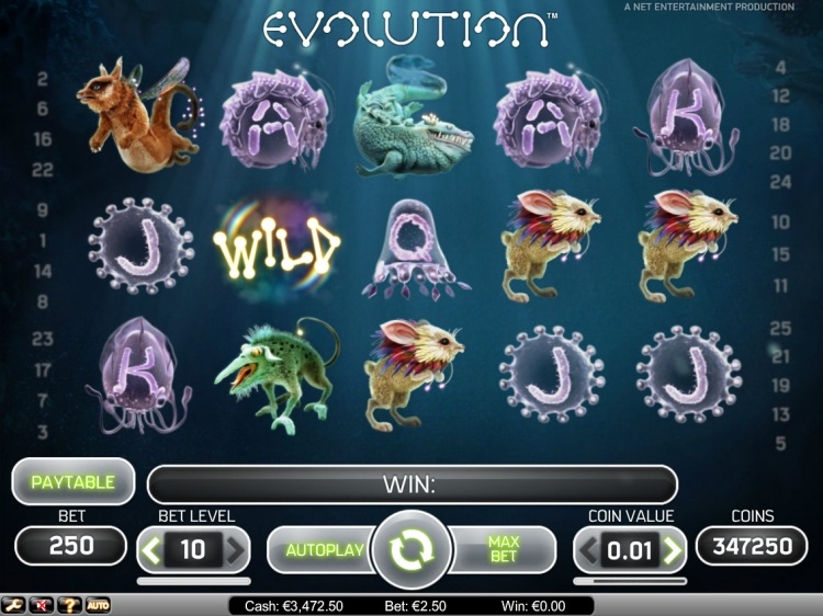 Evolution netent slot review