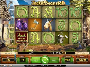 Jack and the beanstalk