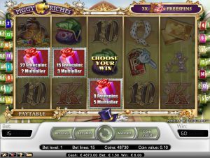 Piggy Riches gokkast bonus