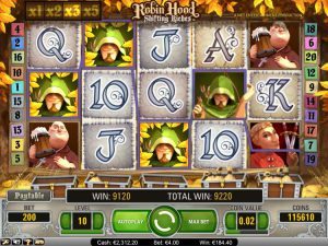 Robin Hood Shifting Riches slot netent