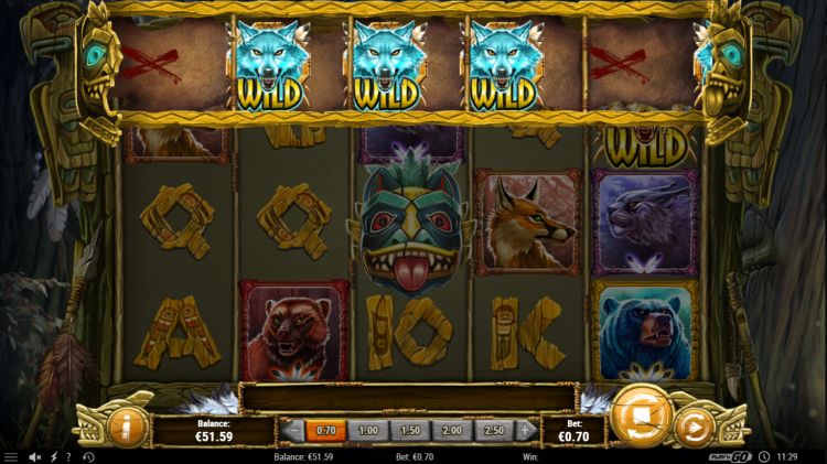 Coywolf Cash play’n Go slot feature