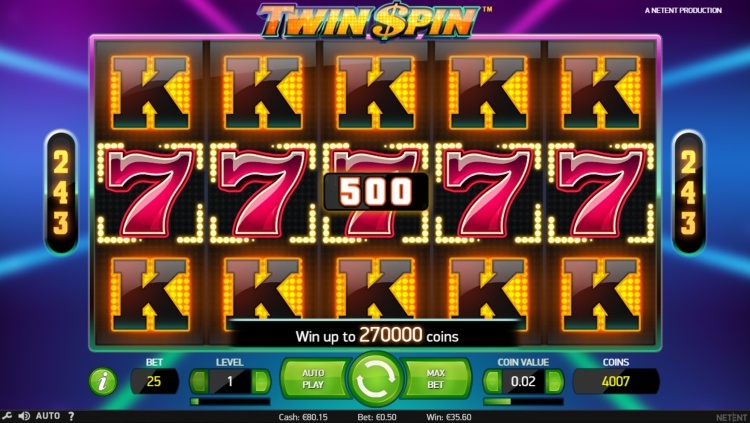 twin spin gokkast
