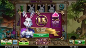 White rabbit Big time gaming free spins bonus
