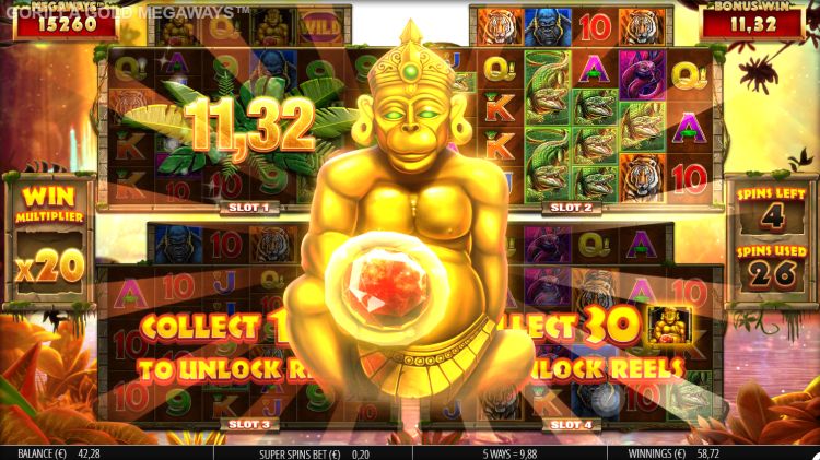Gorilla gold megaways slot review token
