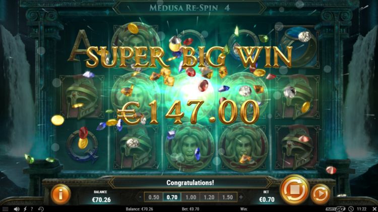 Rich Wilde shield of athena slot big win bonus