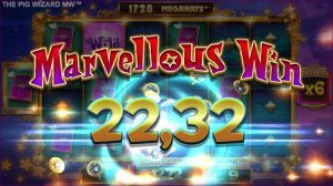 The Pig Wizard megaways slot review big win