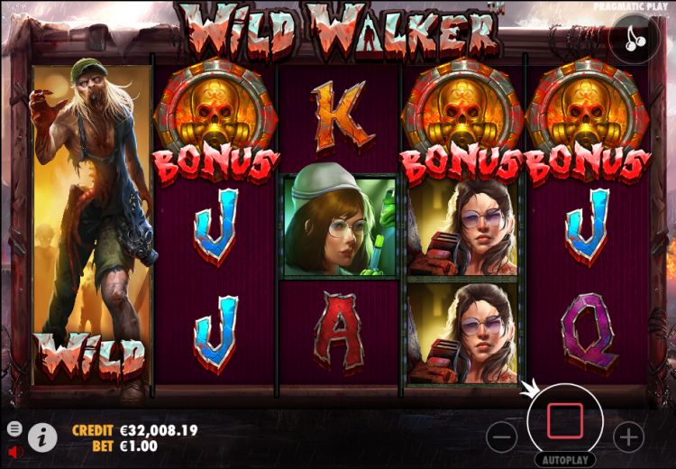 Wild walker slot review bonus trigger