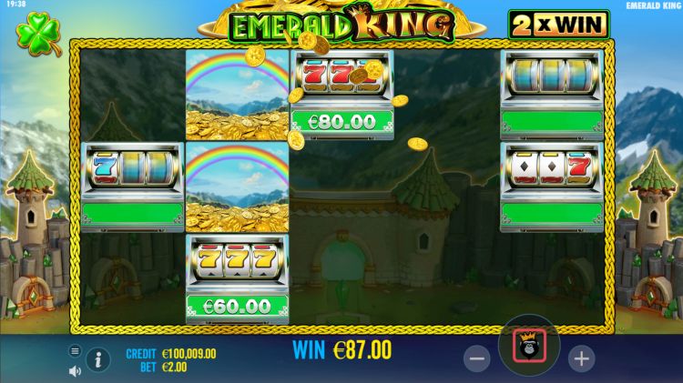 emerald-king slot review bonus