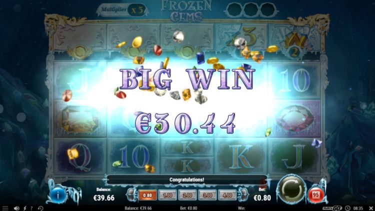 Frozen Gems review big win play n go