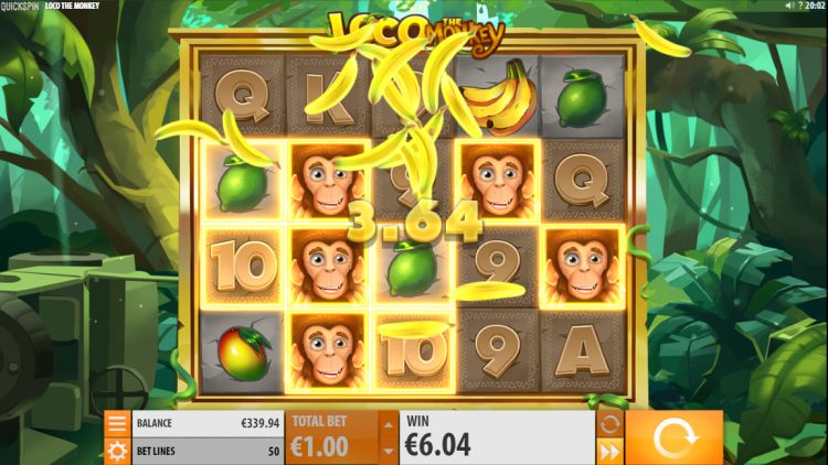 Loco the monkey slot review quickspin win