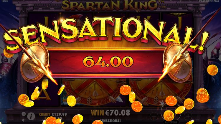 Spartan King slot pragmatic play big win