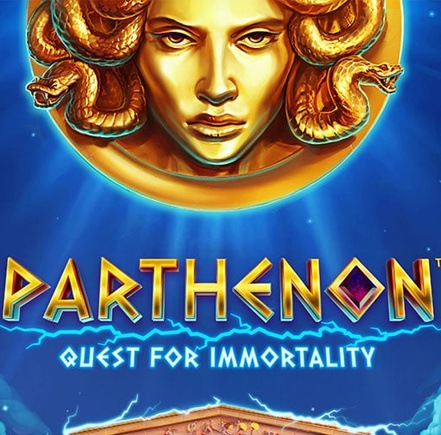 Parthenon-Quest-for-Immortality-netent-slot-gokkast-review-logo-casinobazen