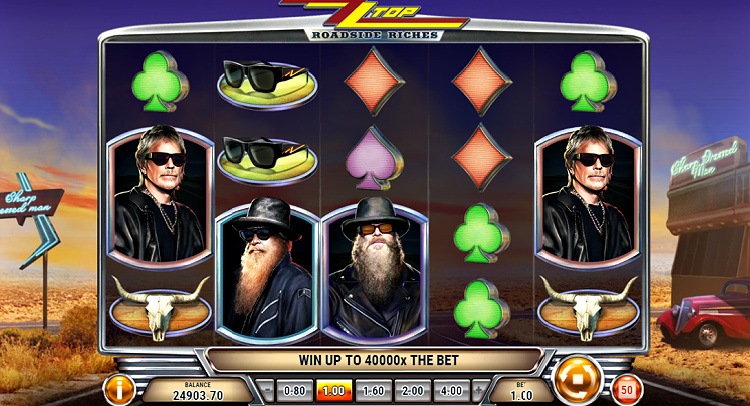 ZZ top roadside riches play n go gokkast review slot
