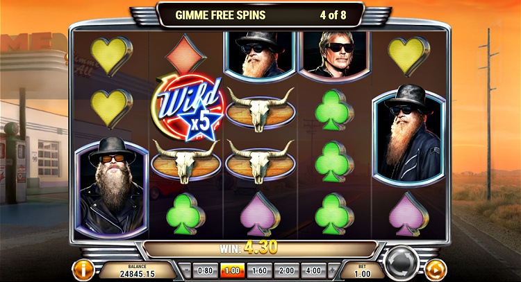 ZZ top roadside riches play n go gokkast review slot