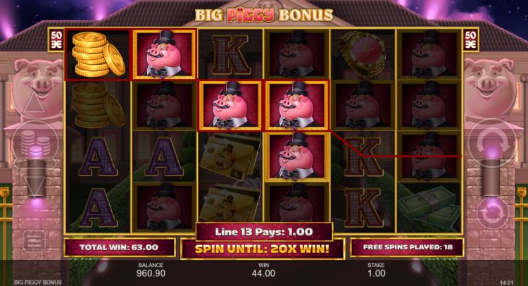 Big Piggy Bonus Inspired gaming slot review