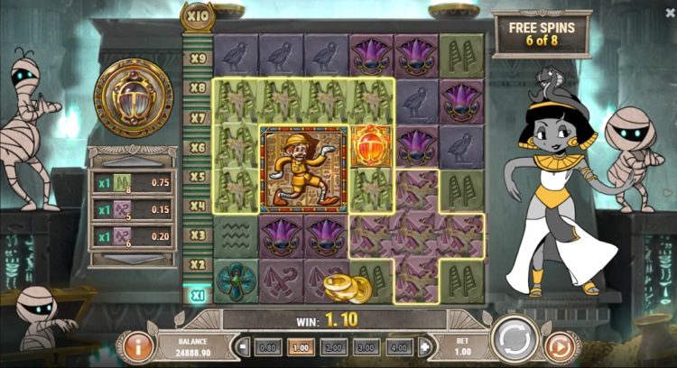 charlie chance and the curse of cleopatra play n go online slot review
