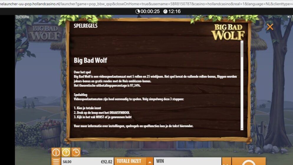 big bad wolf hc
