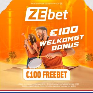 WK koorts bij Zebet: dubbele welkomstbonus