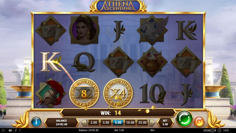 Athena Ascending gokkast online Play'n Go review