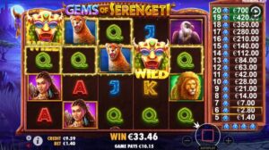 Gems of Serengeti Pragmatic Play gokkast review