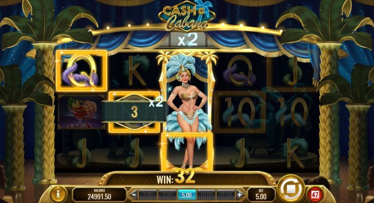 Cash-a-cabana Play'n Go slot review online casino