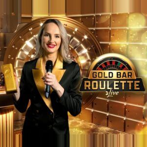Gold bar roulette live casino spel Evolution Gaming