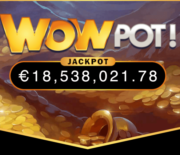 De WoWpot Jackpot staat op recordhoogte: meer dan 18 miljoen!