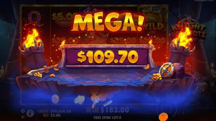 Knight Hot Spotz Pragmatic Play online slot review casino gokkast