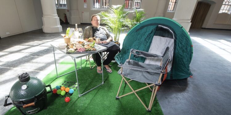 Camping at Olof's Amsterdam