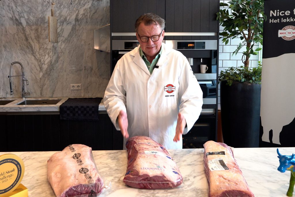 mikel pouw over black angus vlees