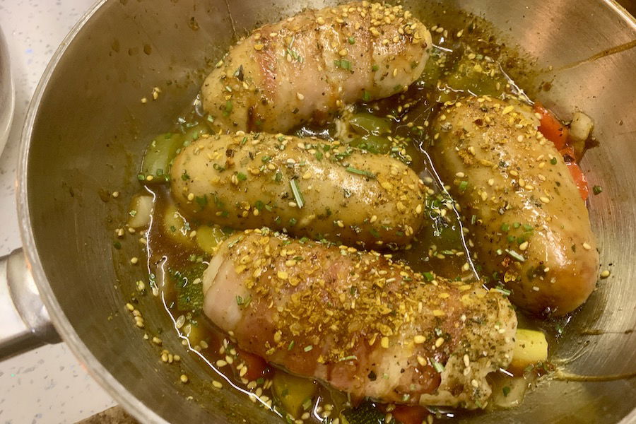 Franky's Grill Rotterdam boudin blanc