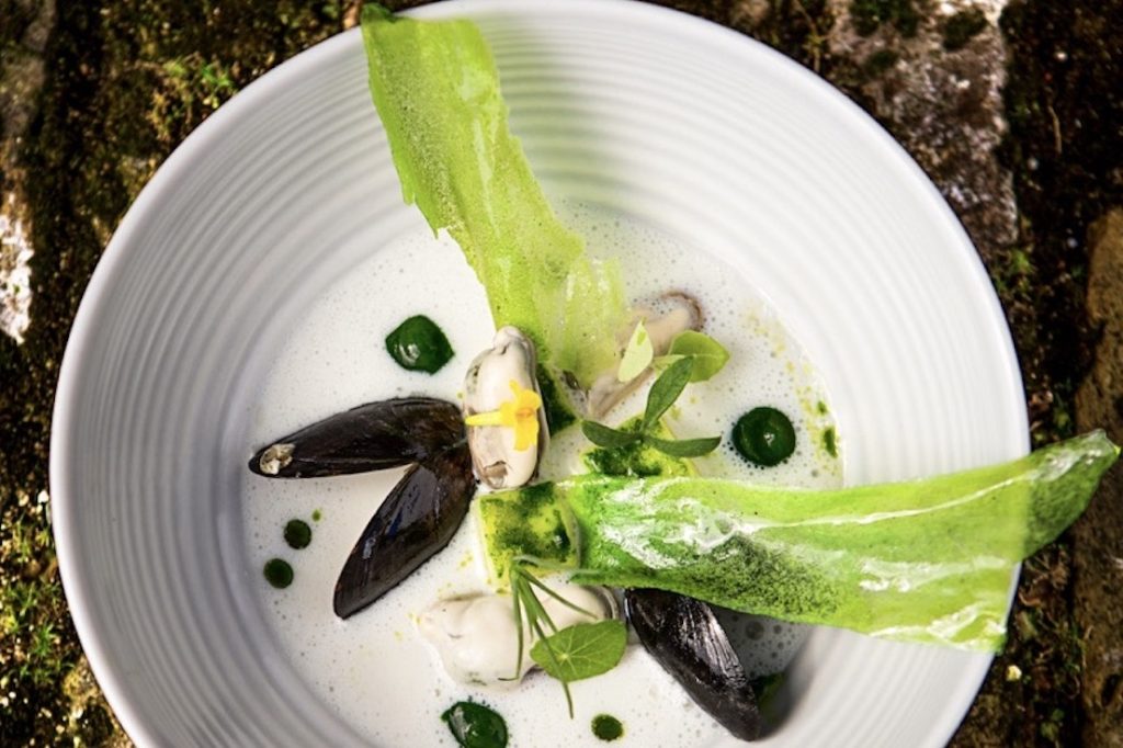 Mart Scherp Tom Kha Kai met mosselen