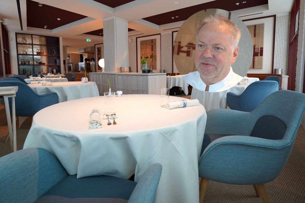 Mario Ridder restaurant Azurite Delft