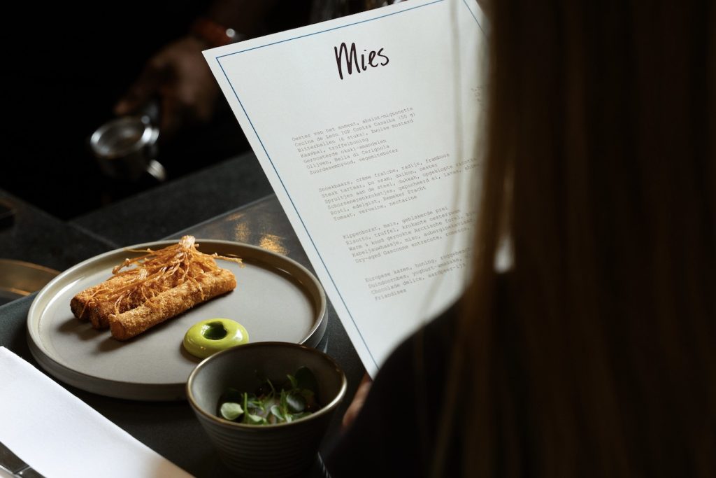 restaurant Mies Rotterdam