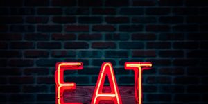 Eat restaurant sfeerfoto