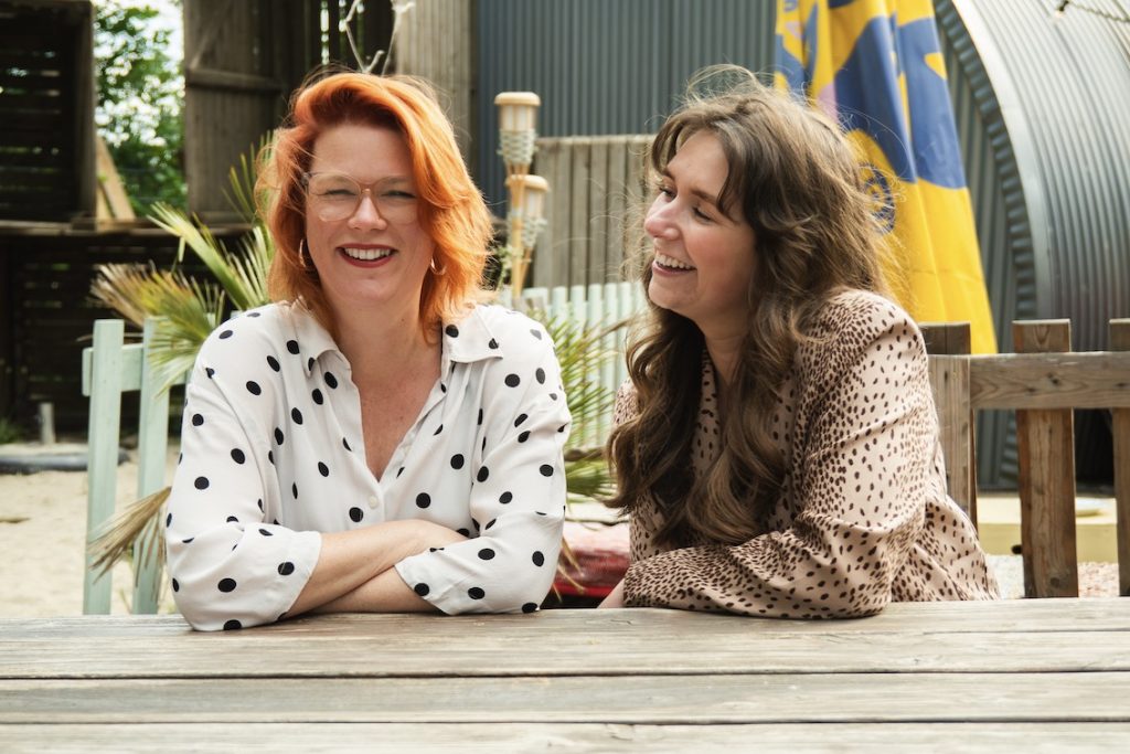 Kim de Smit en Lydia Sijbers Foodsafari