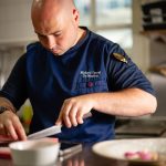 Kingfish, dashi, sambal en kimizu-author