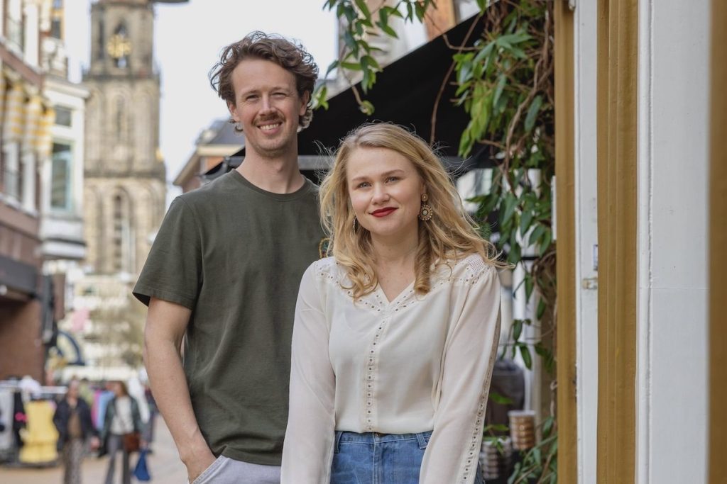 Falk van Essen en Caroline de Vries Luwte Groningen