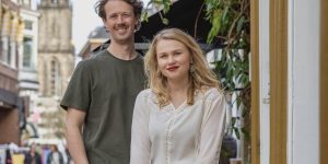 Falk van Essen en Caroline de Vries Luwte Groningen