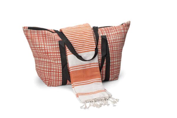 Strandtas oranje
