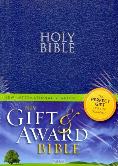 product afbeelding voor: NIV Bible gift en award blue