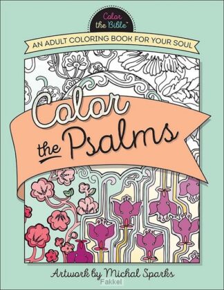 product afbeelding voor: Color your Psalms adult coloring book