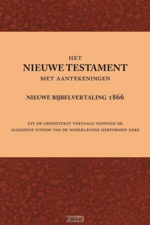 product afbeelding voor: Nieuwe testament 1866 nbv met aantek i