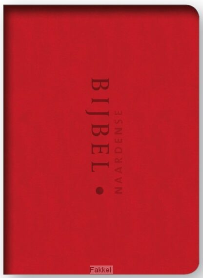 product afbeelding voor: Naardense bijbel vivella rood