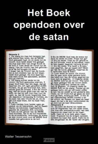 product afbeelding voor: Boek opendoen over de satan  POD
