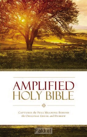 product afbeelding voor: Amplified Holy Bible paperback