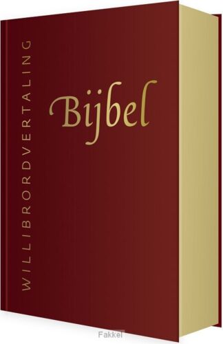 product afbeelding voor: Bijbel willibrord rood leer goudsnee