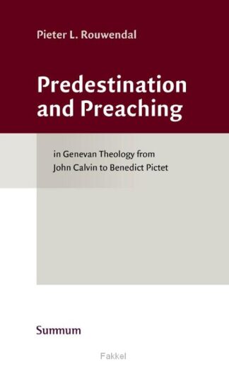 product afbeelding voor: Predestination and preaching